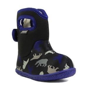 Bogs Kids Boots in Black and Blue